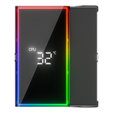 V4 Digital CPU Air Cooler with Temperature Display