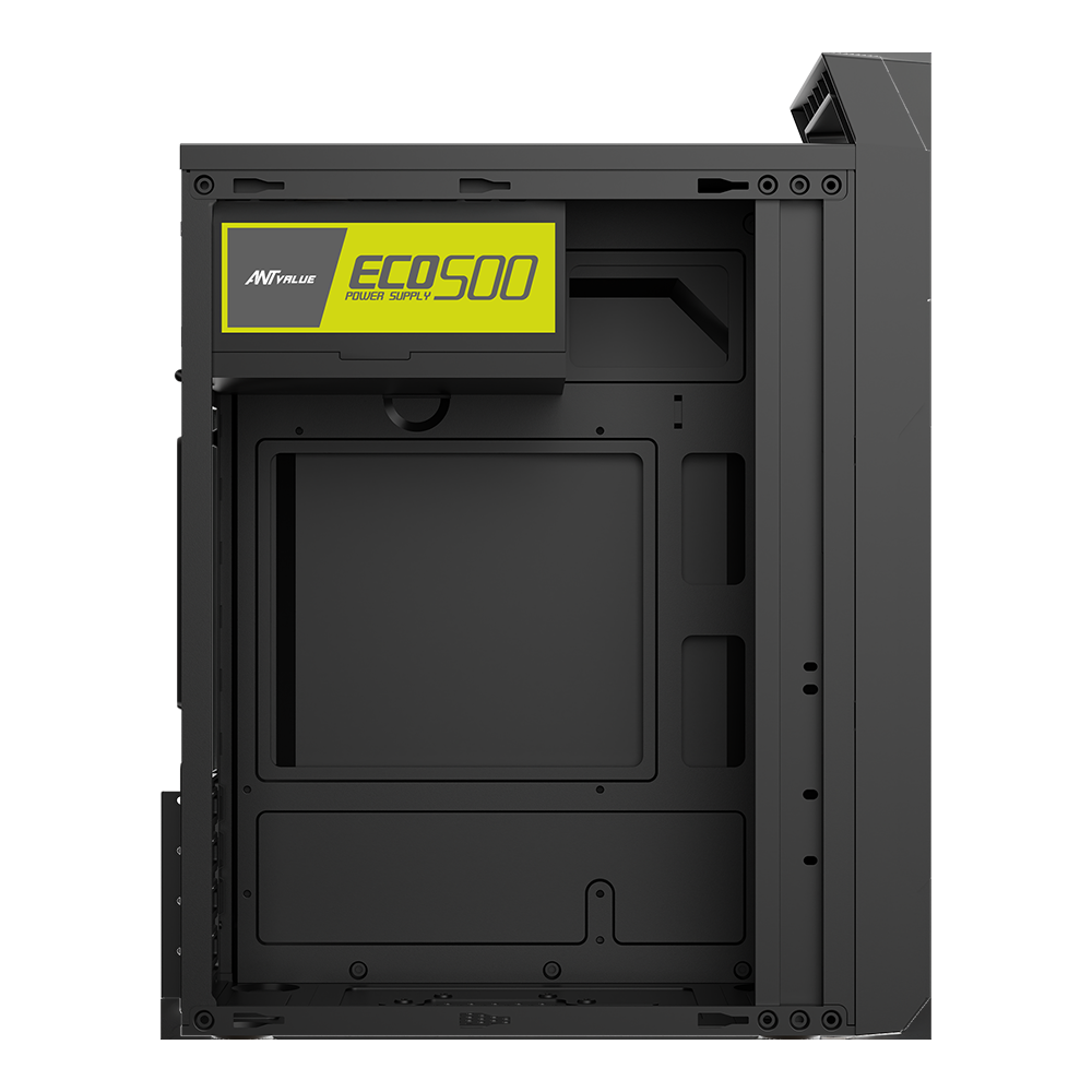 VM5P Office Cabinet With ECO 500 Power Supply - Black