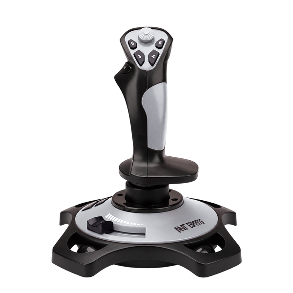 JS55 Flight Simulator Joystick with Throttle Control