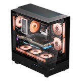 Crystal X6 Gaming Chassis -Black