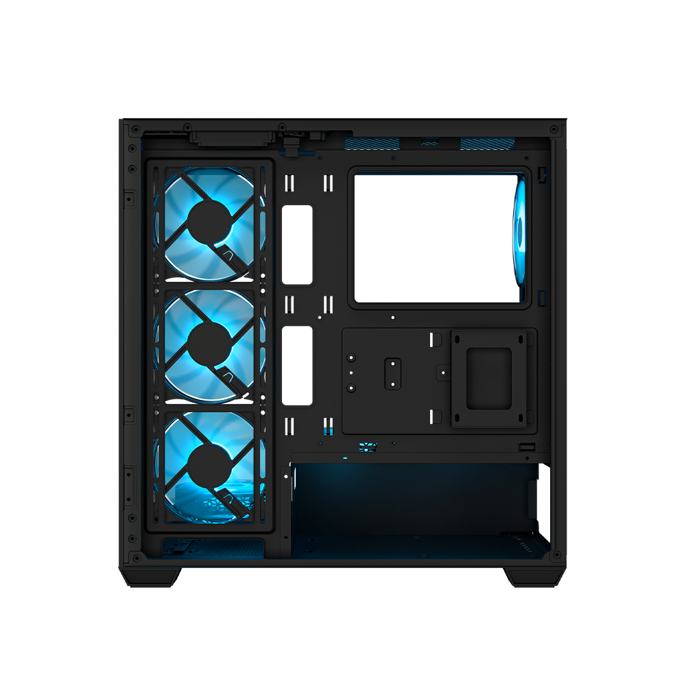 Crystal X7 Gaming Chassis -Black