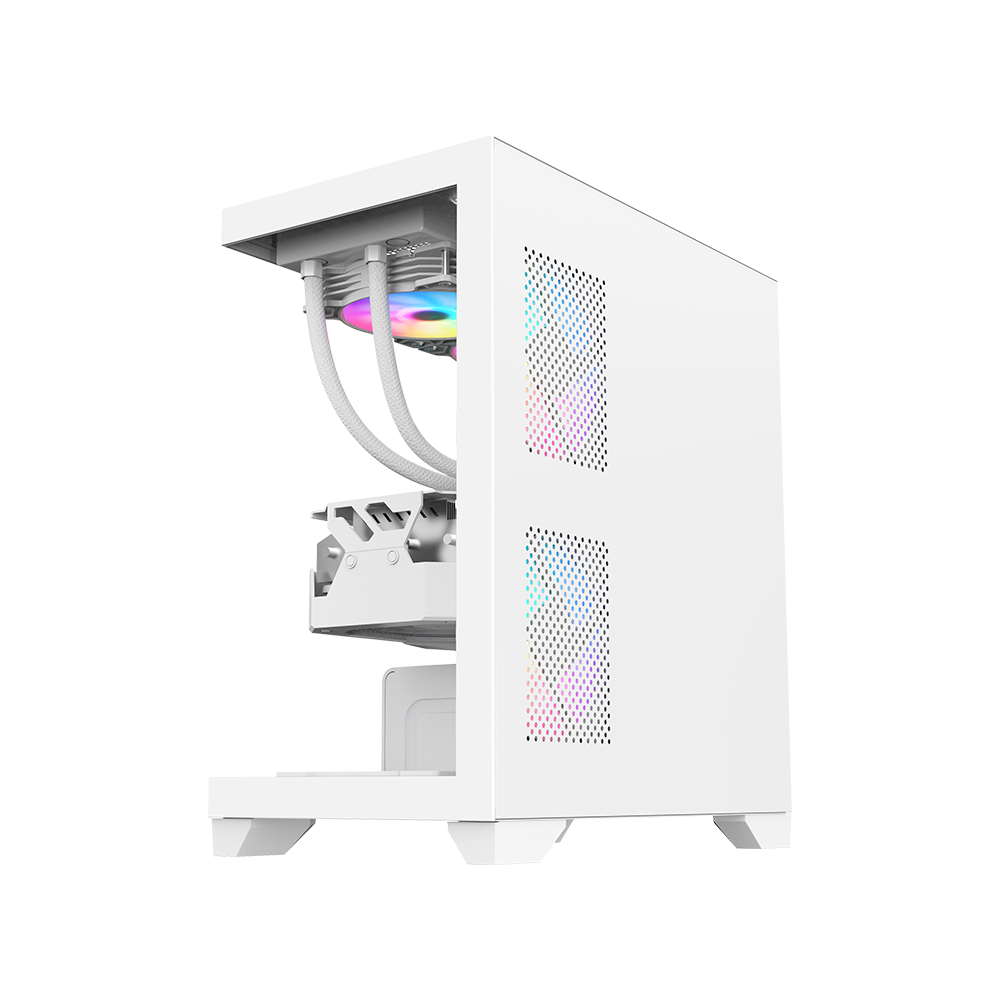 CV200 Gaming Cabinet White