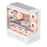 Crystal X6 Gaming Chassis -White