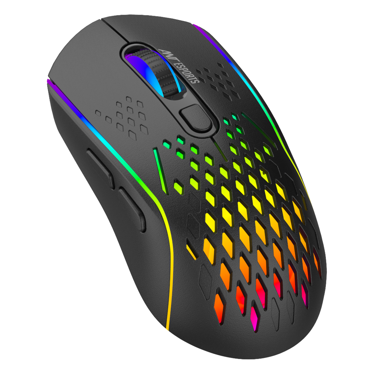GM700 RGB Wireless Gaming Mouse - Black