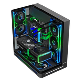 Crystal Arc Pro Gaming Chassis Black