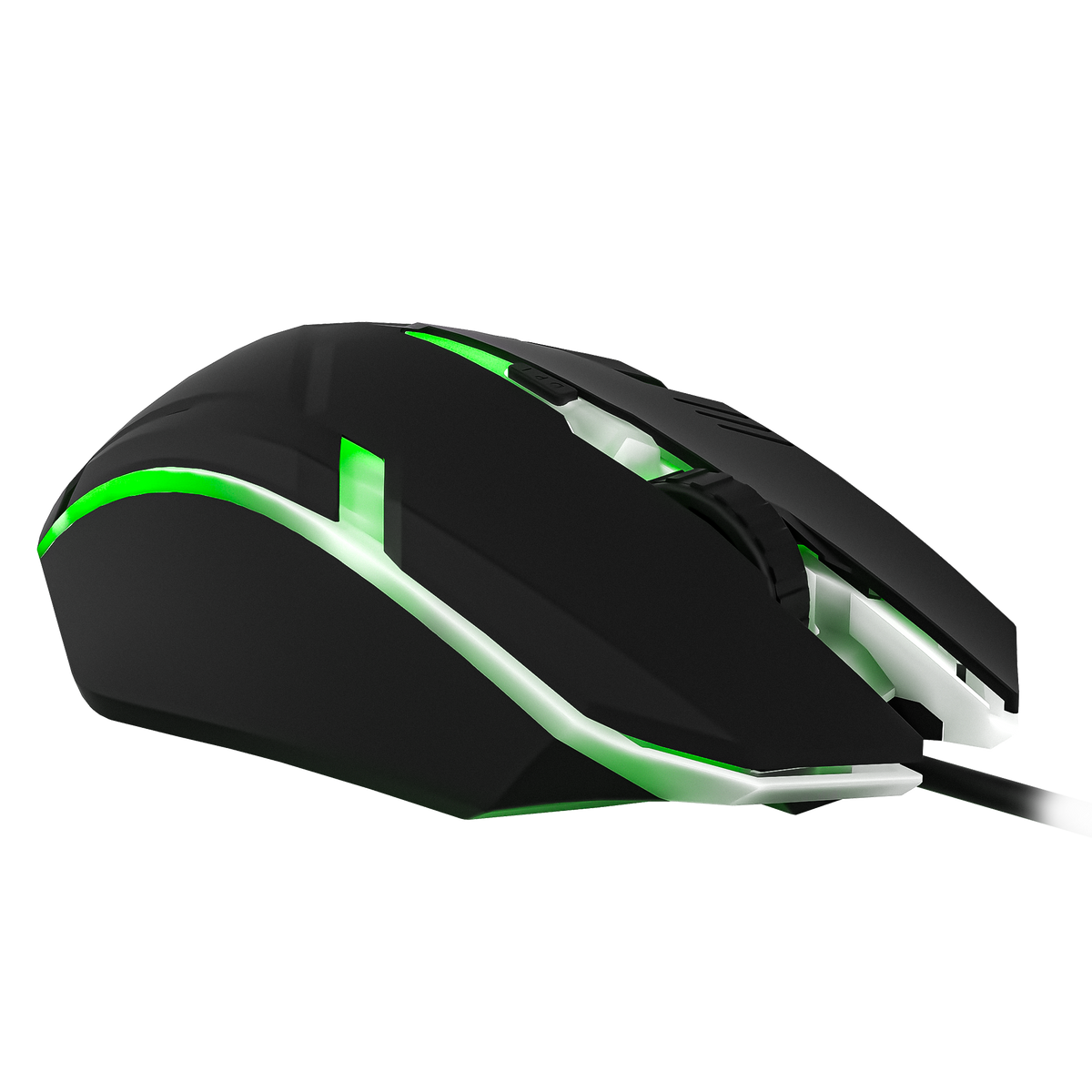 GM46 Wired Optical Gaming Mouse - Black