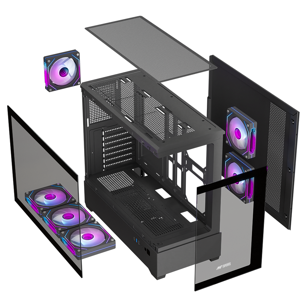 Crystal X6 Lite Gaming Chassis
