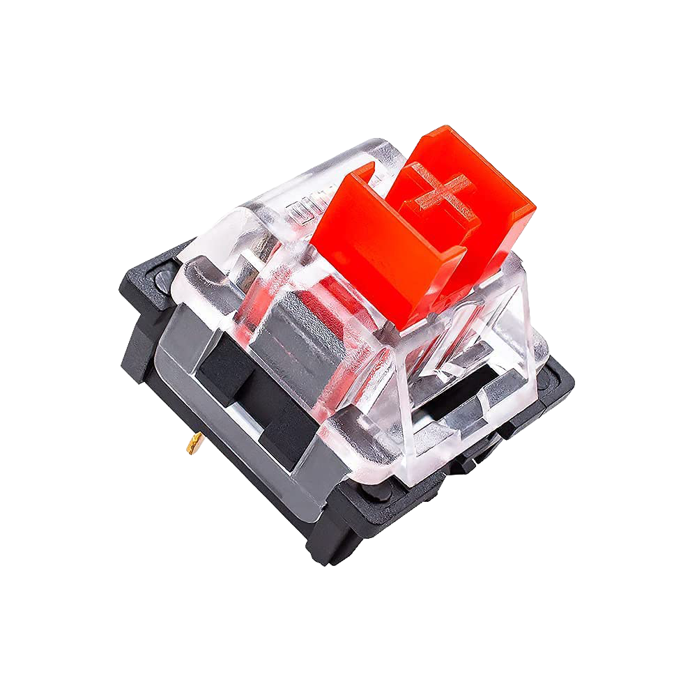 MK1000 TKL Mechanical Keyboard Red Switch - Black