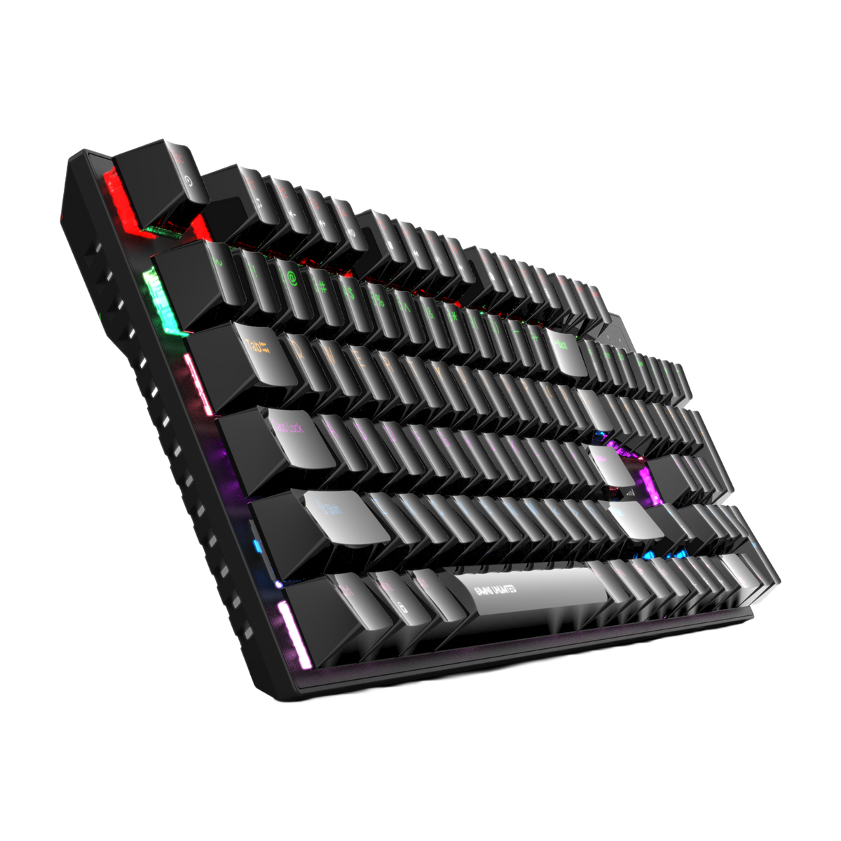 MK3200 V2 Mechanical Gaming Keyboard Multicolor LED Backlit Wired -Blue Switch
