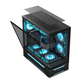 Crystal X6 Pro Gaming Chassis - Black