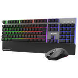 KM550 Pro Wireless Gaming Keyboard & Mouse combo - Black