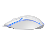 GM46 Wired Optical Gaming Mouse - White