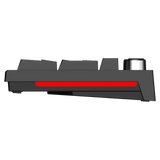 MK1850 Mechanical Blacklit Gaming Keyboard with Red Switches Black