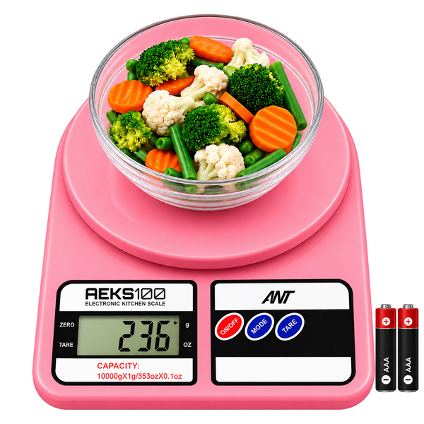 AEKS100 Electronic Kitchen Scale - Pink