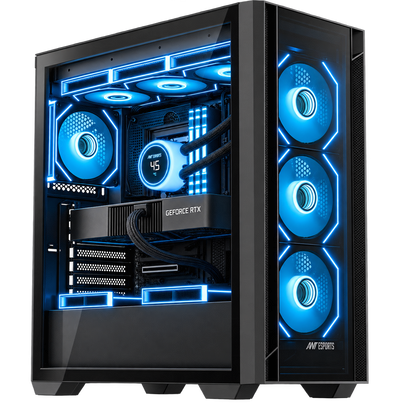 AQUA 360 4F Gaming Chassis - Black