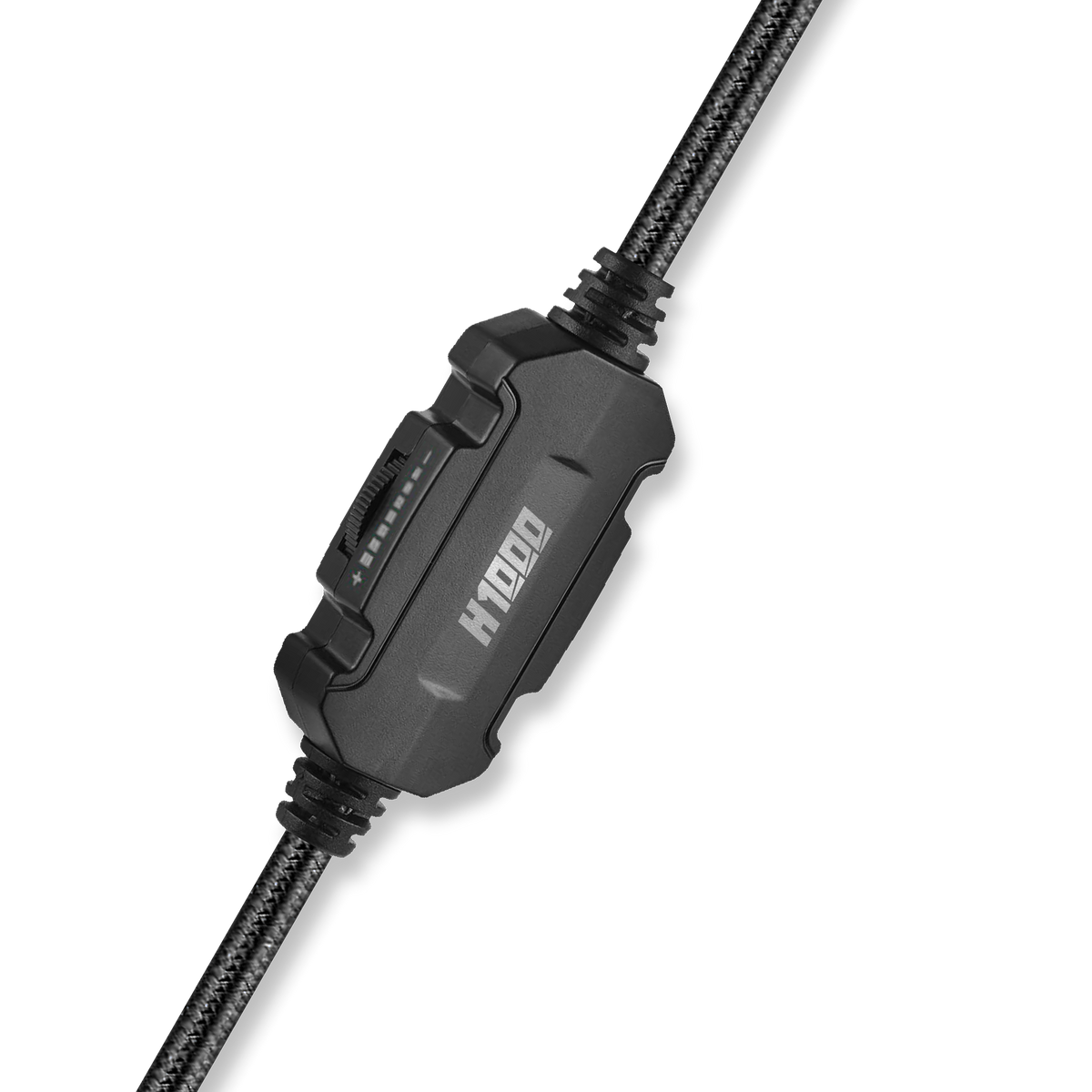 H1000 Wired RGB Black Headphone