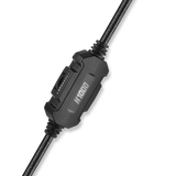 H1000 Wired RGB Black Headphone