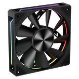 Glacius 240D ARGB Liquid Cooler With LCD Display - Black