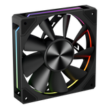 Glacius 360D ARGB Liquid Cooler With LCD Display - Black