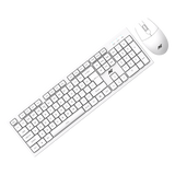 Matrix 15 Wired Combo Keyboard & Mouse - White