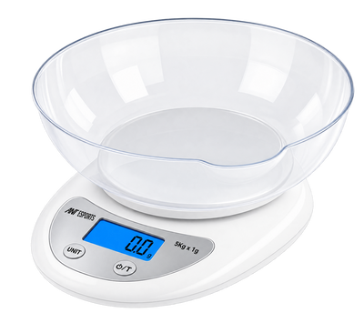 AEKS200 Kitchen Weighing Machine with Bowl