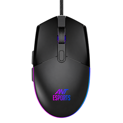 GM60 RGB Gaming Mouse - Black