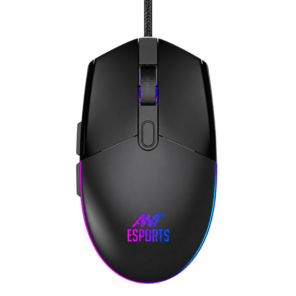GM60 RGB Gaming Mouse - Black