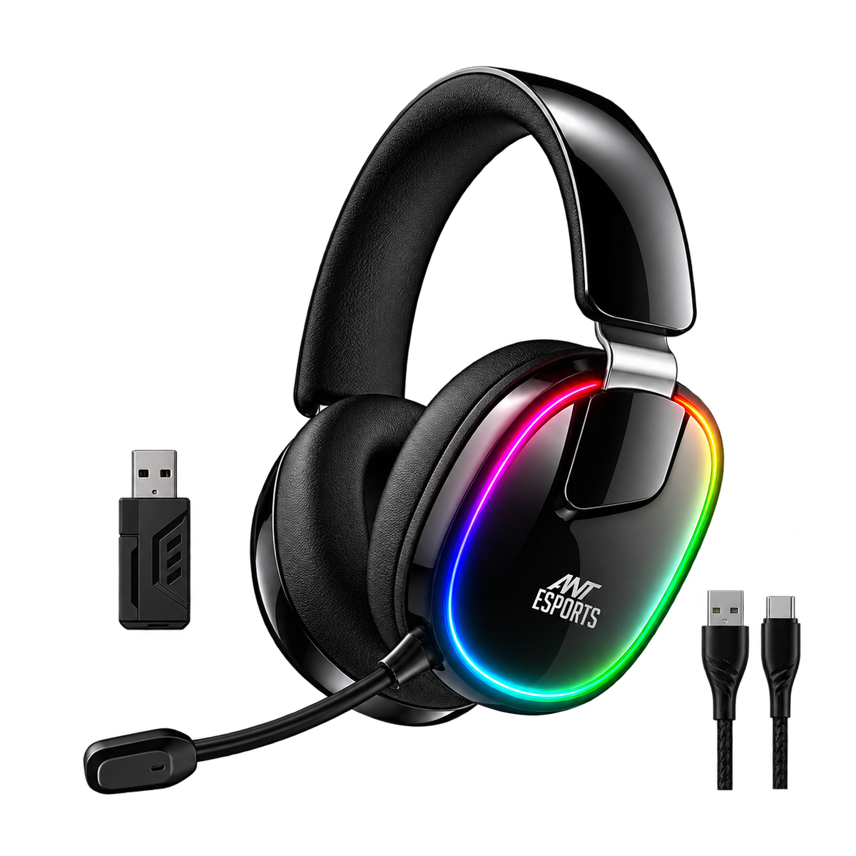 Stealth 30 Tri-Mode Headset - Black