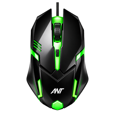 Globe 12 Optical Mouse - Black