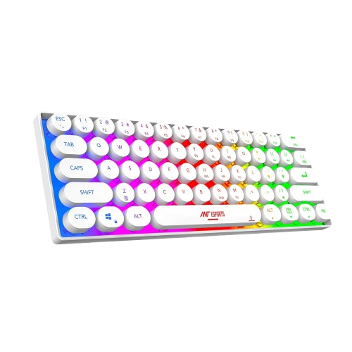 MK1500 BT 60% Wireless Keyboard - White