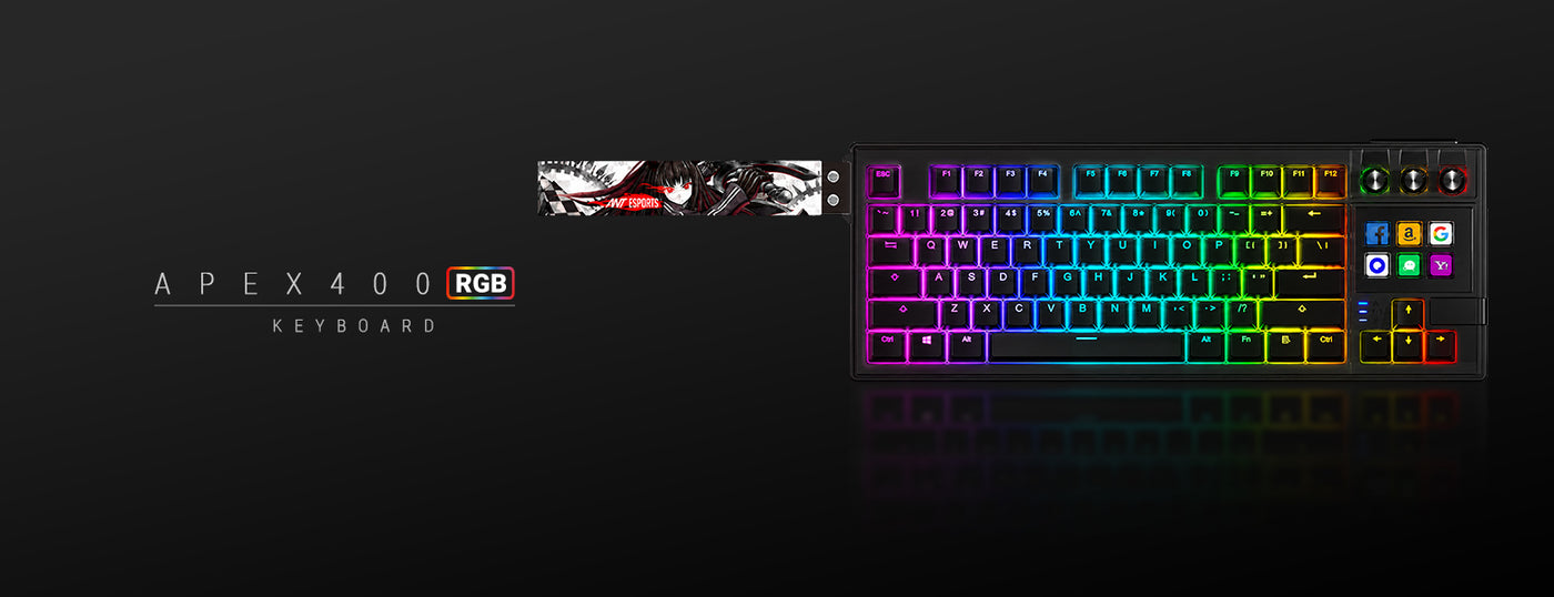 Apex 400 Hot-Swappable Keyboard - Black