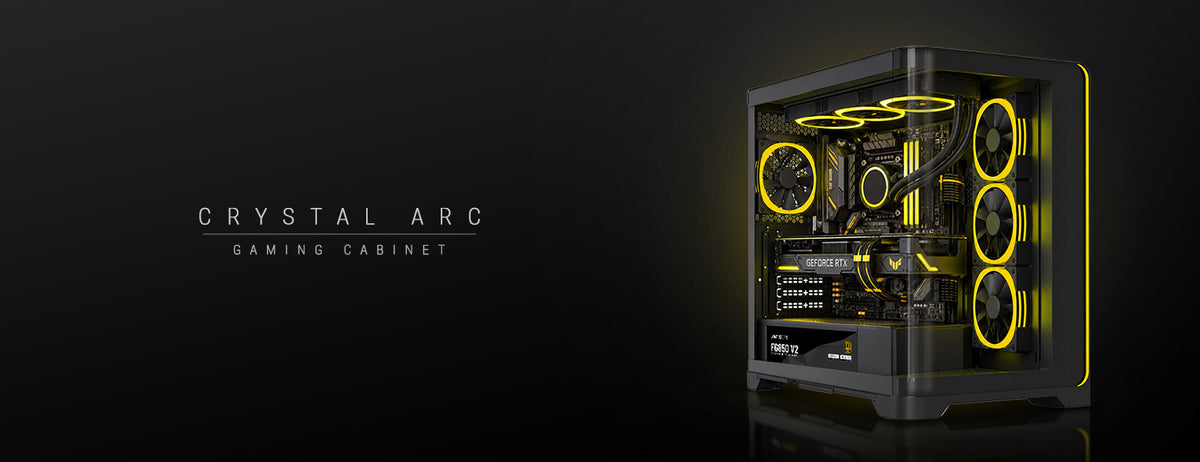 Crystal ARC Gaming Chassis - Black