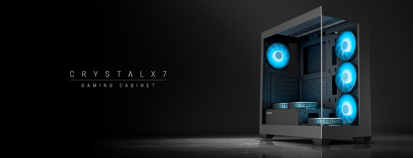 Crystal X7 Gaming Chassis -Black