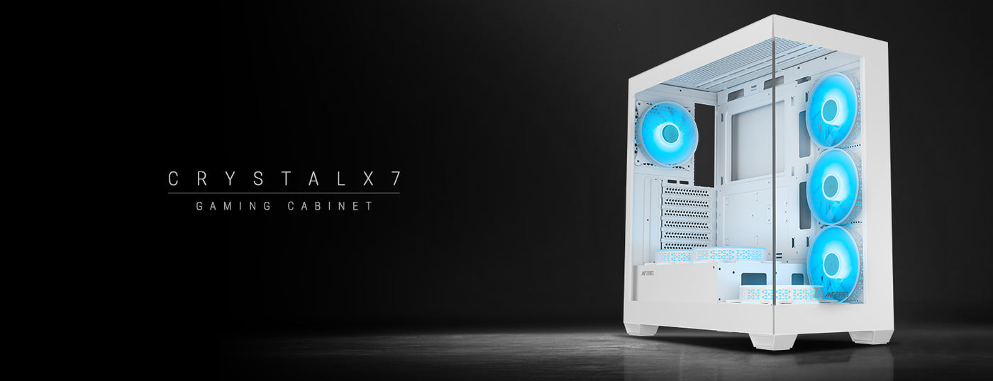 Crystal X7 Gaming Chassis -White