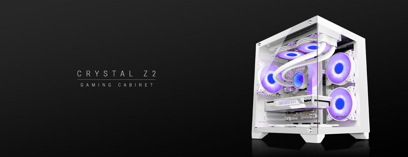 CRYSTAL Z2 Gaming Chassis White