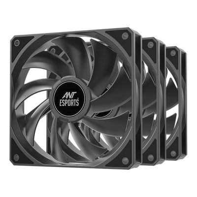 Darkflow 3x120mm PWM Black Case Fan