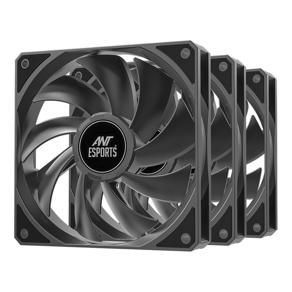 Darkflow 3x120mm PWM Black Case Fan