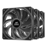 Darkflow 3x120mm PWM Black Case Fan
