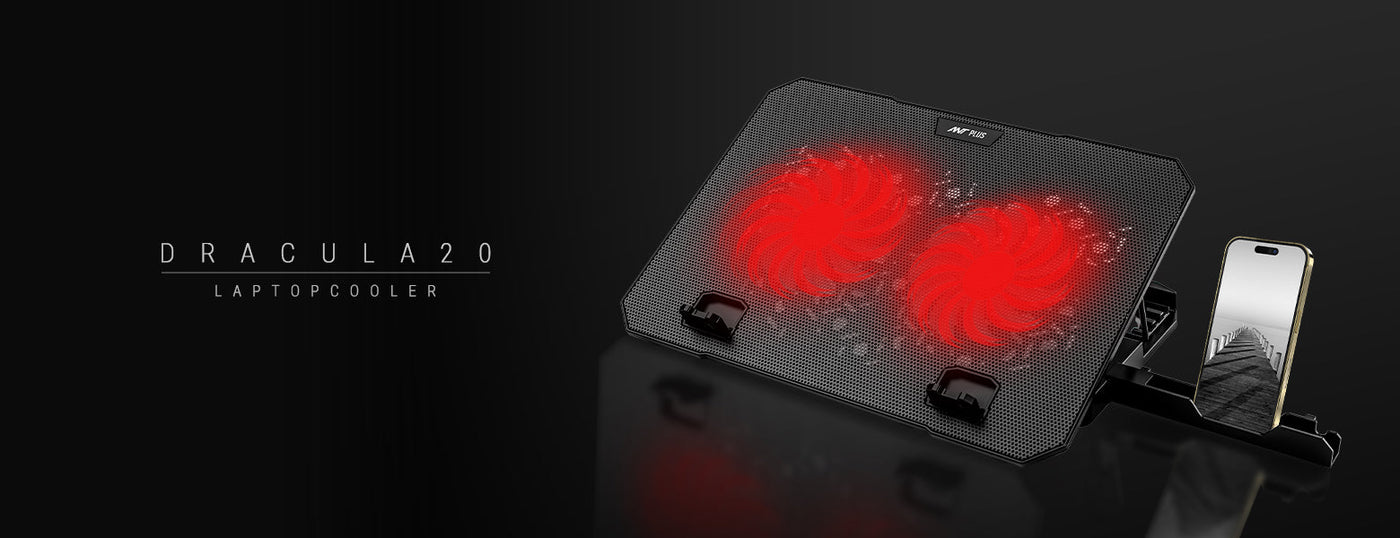 DRACULA 20 Laptop Gaming Cooler Black