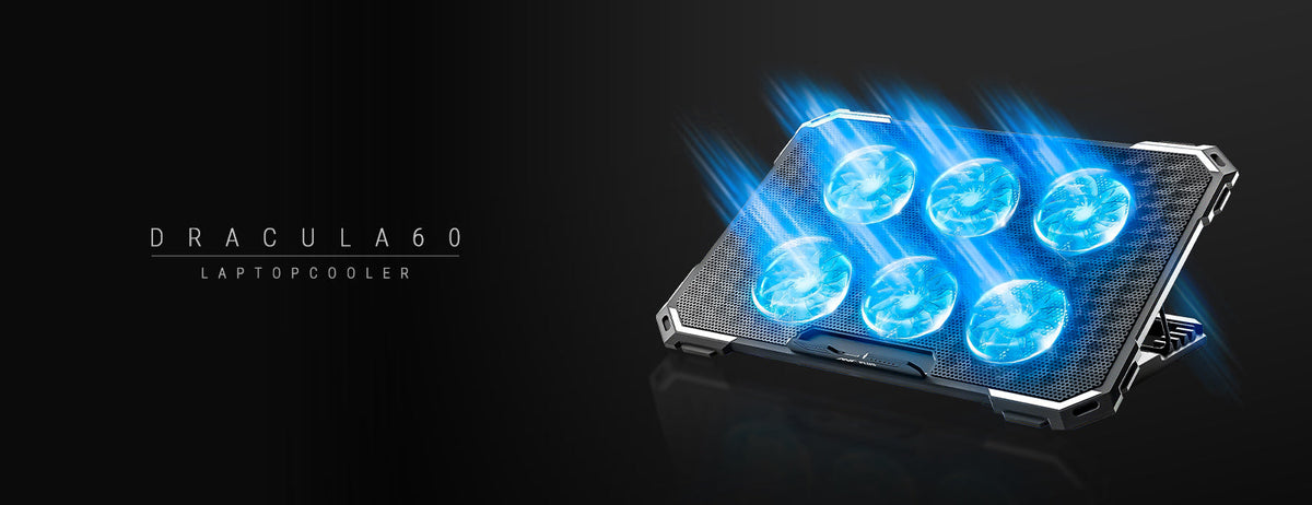 DRACULA 60 Laptop Gaming Cooler Black