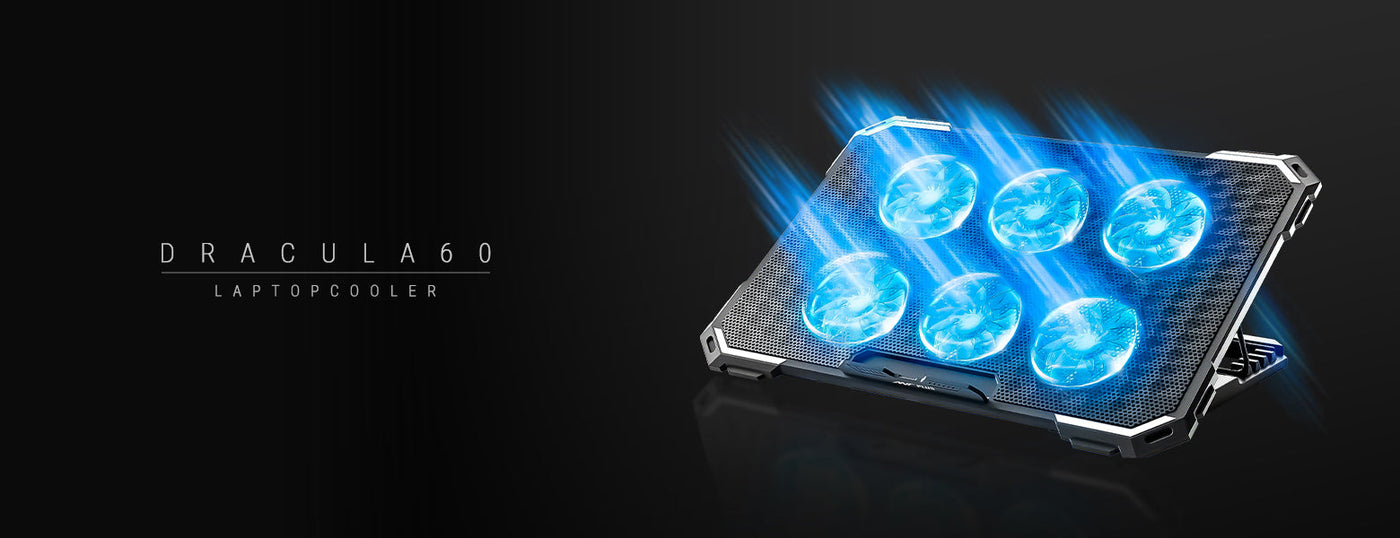 DRACULA 60 Laptop Gaming Cooler Black