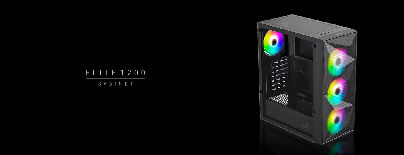 Elite 1200 Gaming Chassis Black