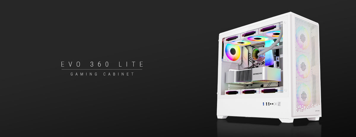 EVO 360 Lite Gaming Chassis - white