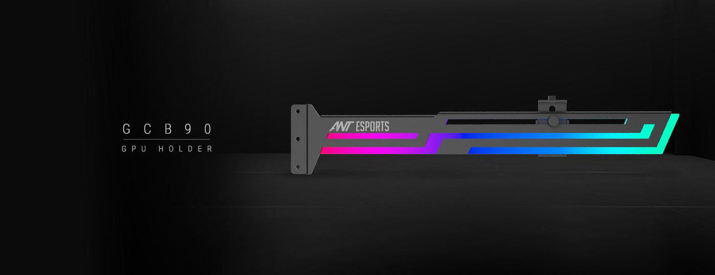 GCB90 GPU SUPPORT BRACKET - BLACK