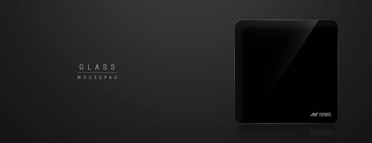 Glass Mouse Pad - Black