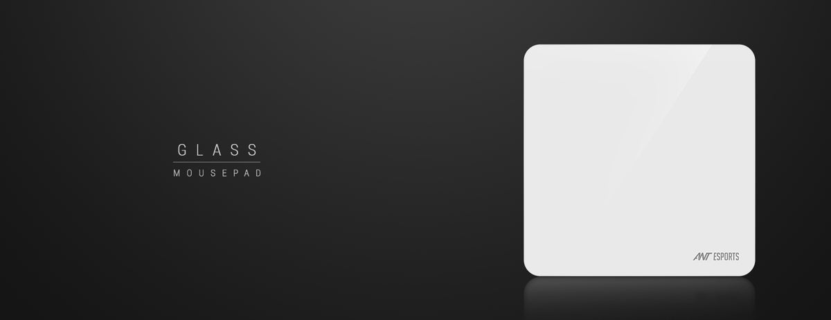 Glass Mouse Pad - White