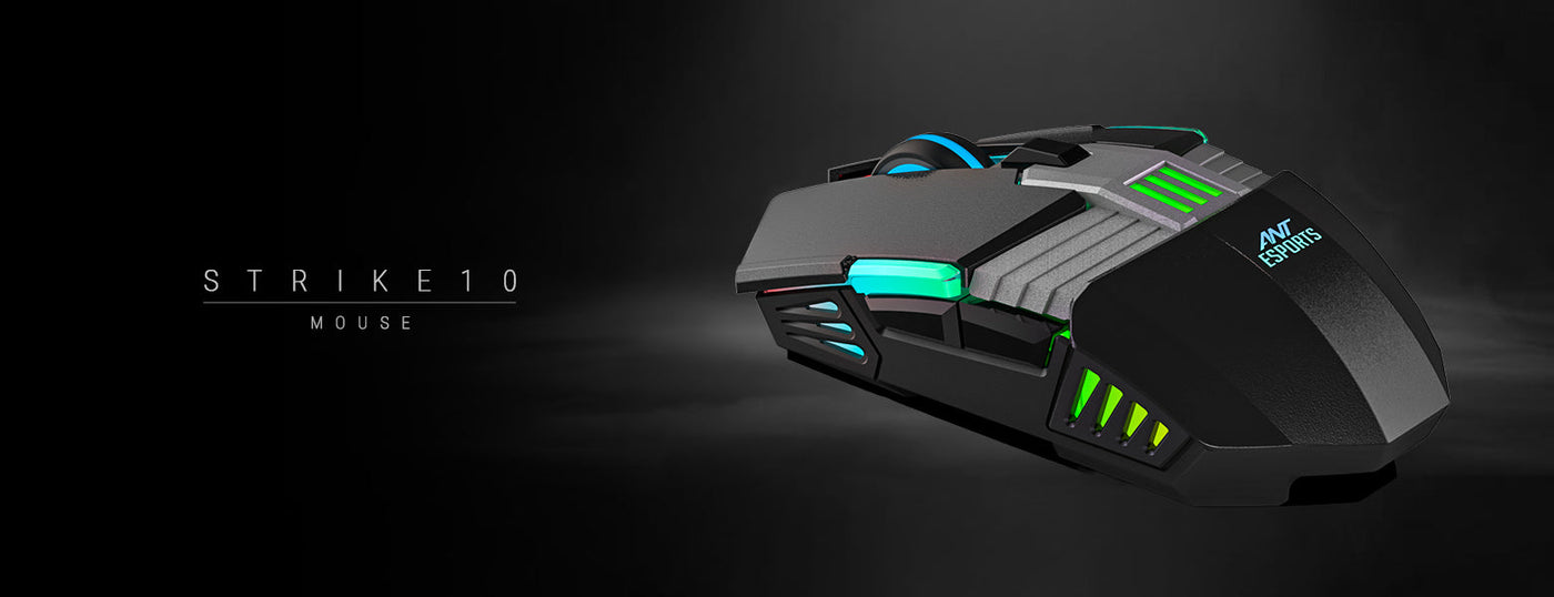 GM90 wired Gaming Mouse - Black