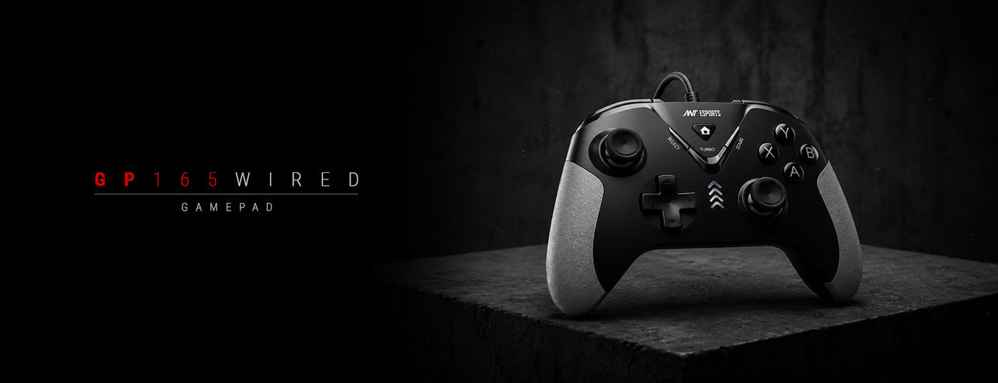 GP165 Wired Gamepad - Black