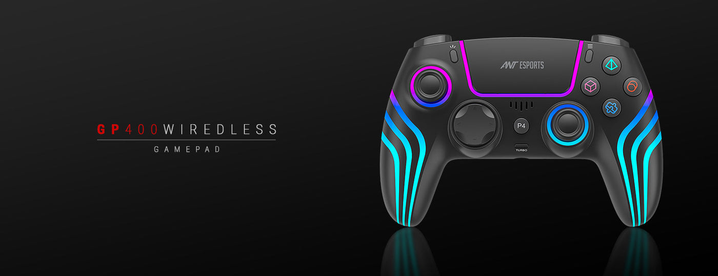 GP400 Wireless Gamepad - Black