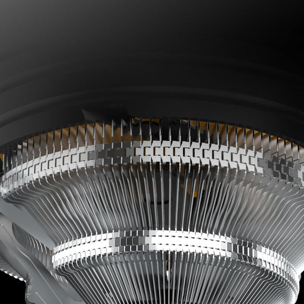 Intricate Heat Dissipation Fin Stack Design